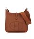 Hermes Evelyne III 33 Clemence Gold, front view
